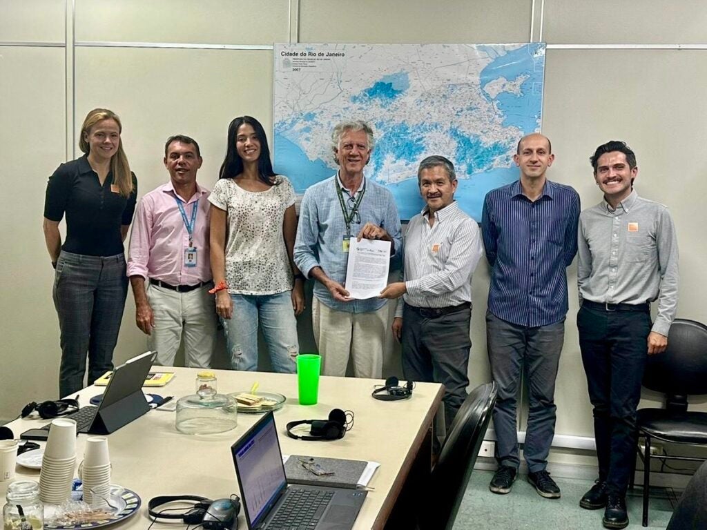 The EDF team finalizes its partnership with the Secretaria Municipal de Meio Ambiente da Cidade after a meeting with the City of Rio De Janeiro.