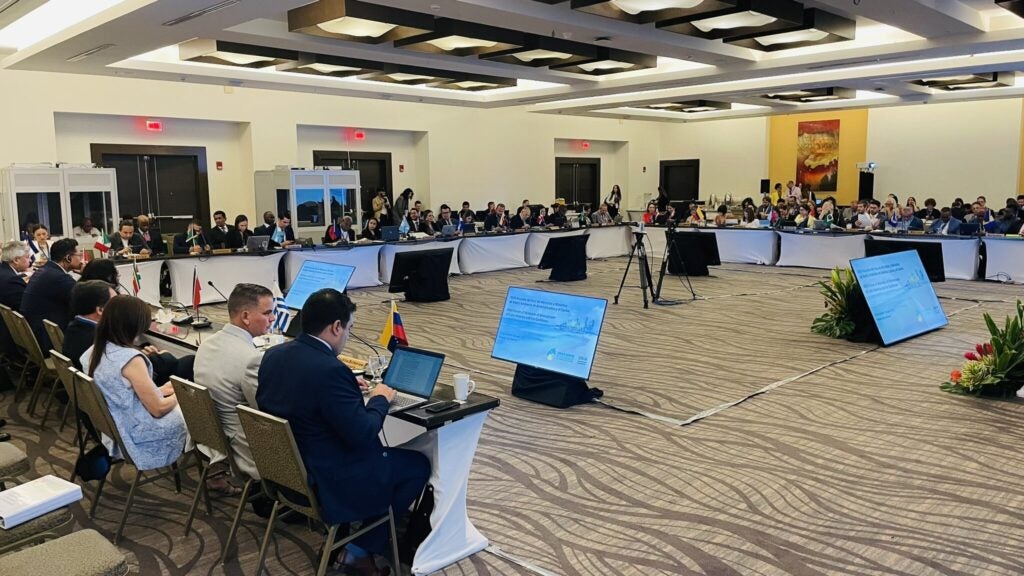 The Forum of Ministers of the Environment of Latin America and the Caribbean convenes in Panama City, Panama in October 2023. The Forum plays a crucial role in shaping environmental policies and achieving consensus across the region.